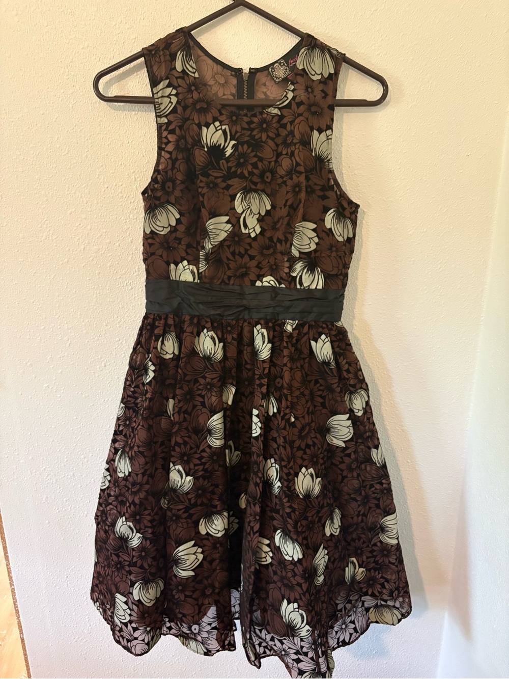 Anthropologie Frock by Tracy Reese Floral Sleeveless Dress